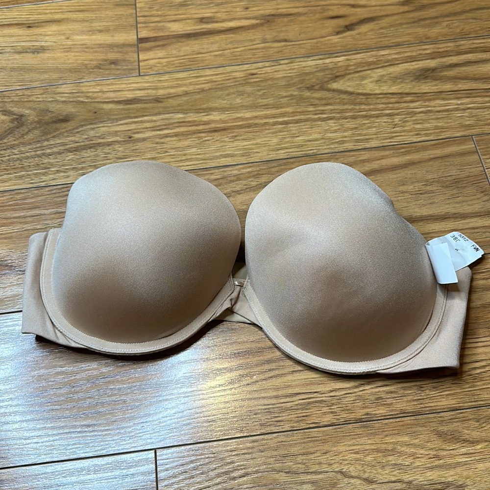 Strapless push-up bra